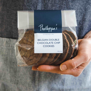 Belgian Double Chocolate Chip Cookies - Phillippas Bakery